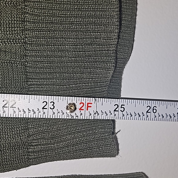 Roundtree & Yorke Longsleeve Sweater Dark Green Men's Small - Picture 7 of 9